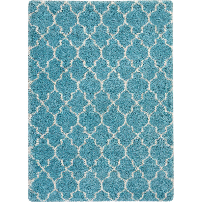 Tapis marocain à poils longs Sigrid, Rectangle 5 pi 3 po x 7 pi 5 po