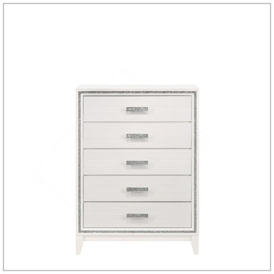 Commode blanche Haiden