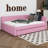 Full XL Size Upholstered Daybed With Pull-Out Trundle Bed, L Shaped Corner Sofabed Frame With Tufted Design Backrest-160608808