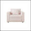 Canapé modulaire simple moelleux de 44,9 pouces, confortable et élégant pour les chambres à coucher et les salons-714663385