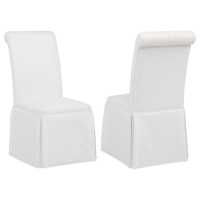 Chaise d'appoint Shawna, Blanc