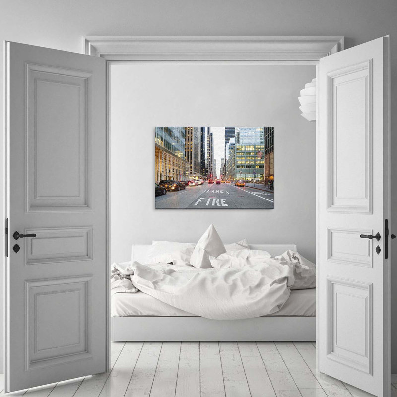 New York - Print on Canvas, 150cm H x 100cm W x 4cm D