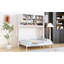 Grand lit escamotable mural avec grand espace de rangement