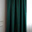 Pittsboro Crushed Velvet Eyelet Windows Panel Curtains-844552184-844552163