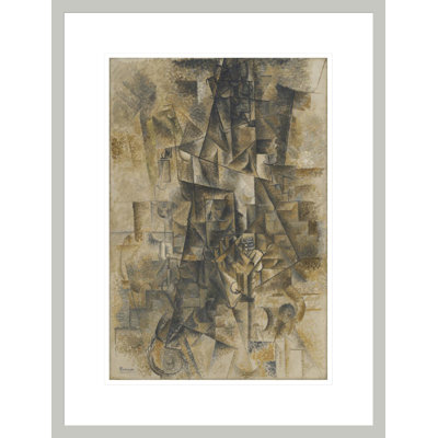 Accordéoniste (L'accordéoniste) par Pablo Picasso, impression giclée sur cadre
