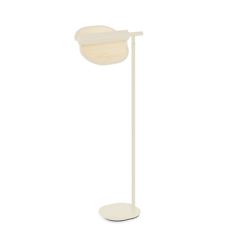 Omma LED Floor Lamp, Matte Black, Natural White