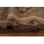 Tapis oriental brun en laine Kilim 7 x 10