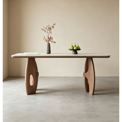 Walnut Sintered Stone Table