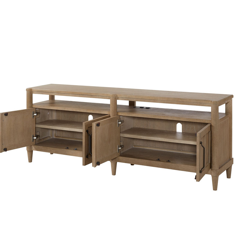 Console de divertissement 72 po finition sable sur place