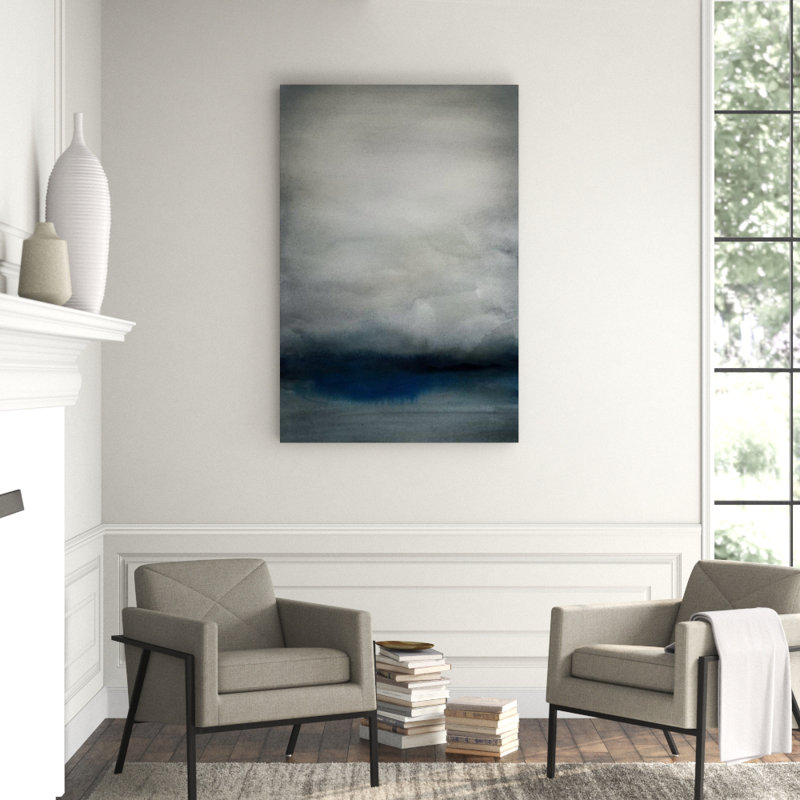 Ocean Of Tranquility I Painting by Mari Urasawa, 60" H x 40" W x 1.5" D, Plexi