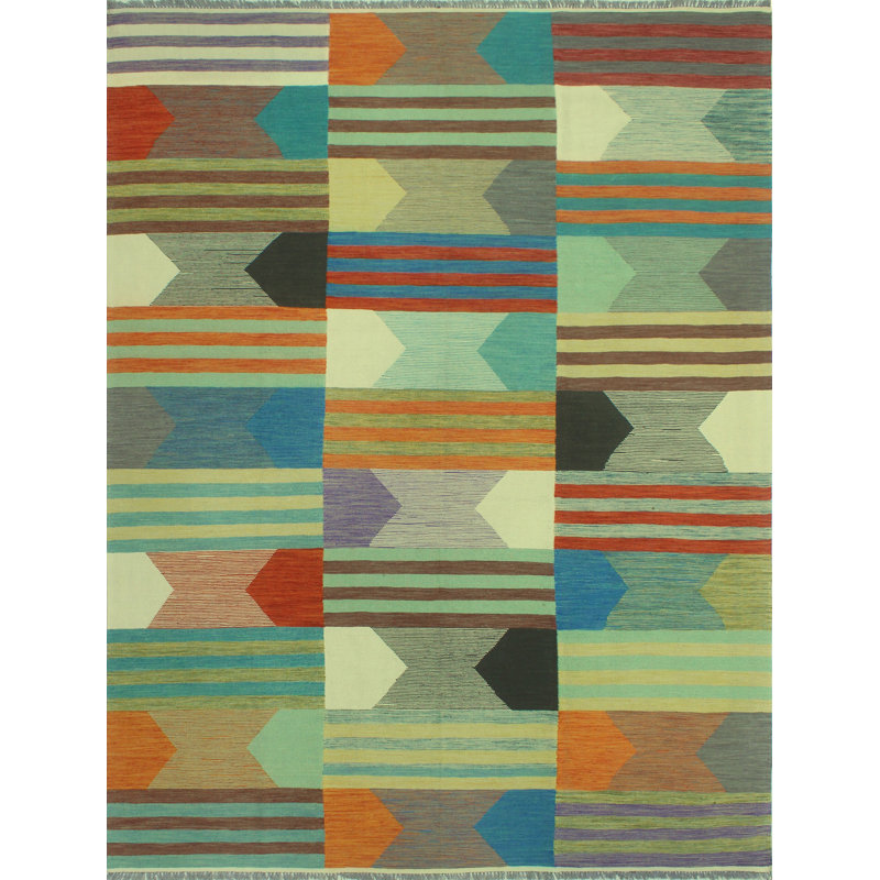 Tapis bleu Winchester Kilim Olaniyan