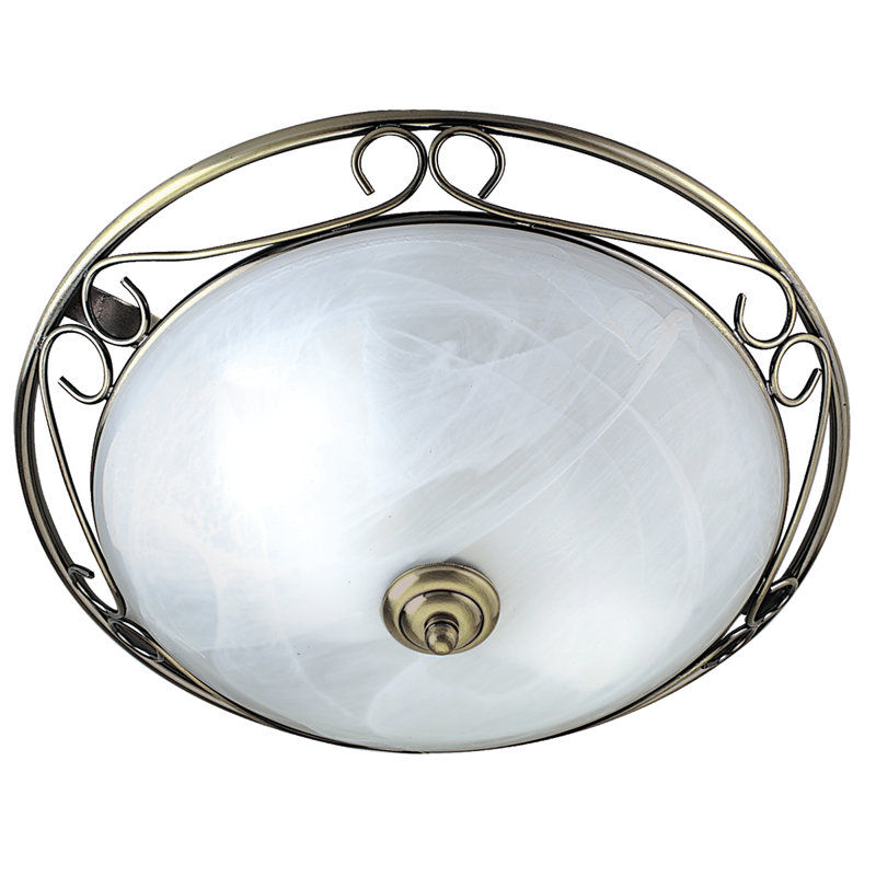 Elda Glass Flush Mount