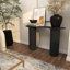 Console ovale en bois Cole and Grey