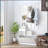 Combination Model Gate Cabinet With Shoe Cabinet+Hang Shelf+ Mirror-1582222213