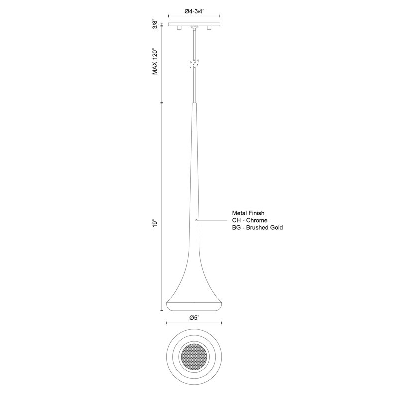 Bach 1 - Light LED Pendant