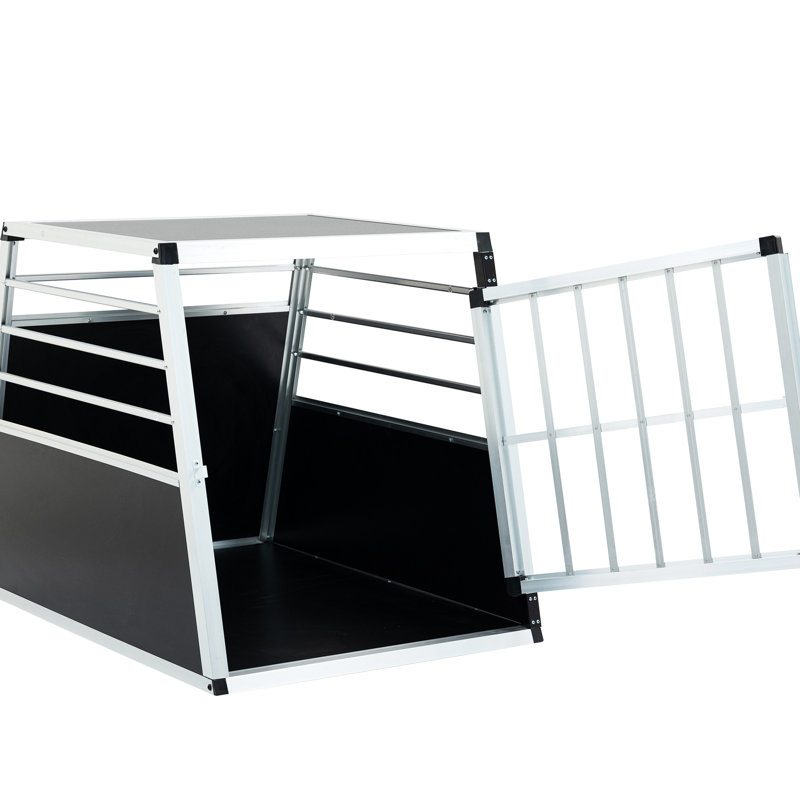 En aluminium noir