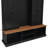 Mdf Modern Farmhouse Hall Tree With Storage Bench-1550093606