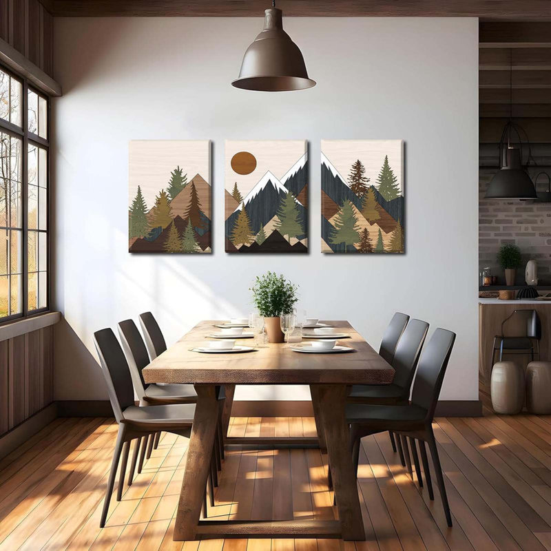 3 Piece Wrapped Canvas Print