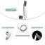 Système de douche complet avec valve brute-70465369