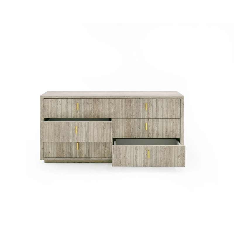 Bayldon 68'' W 6 - Drawer Dresser, Beige