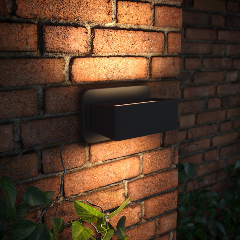 Enochville 120 Volt Aluminum LED Wall Light - Integrated with Modern Elegance
