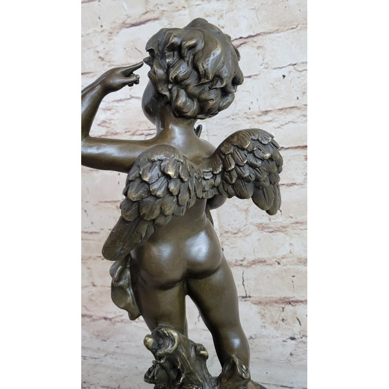 Sculpture de garçon Lamarr Cherub Cherubim