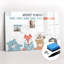 Magnetic Glass Dry Erase Board