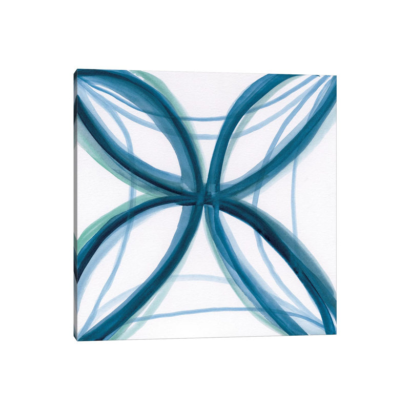 Bold Blue I by Nan - Wrapped Canvas Painting, 93.98 cm H x 93.98 cm W x 1.91 cm D