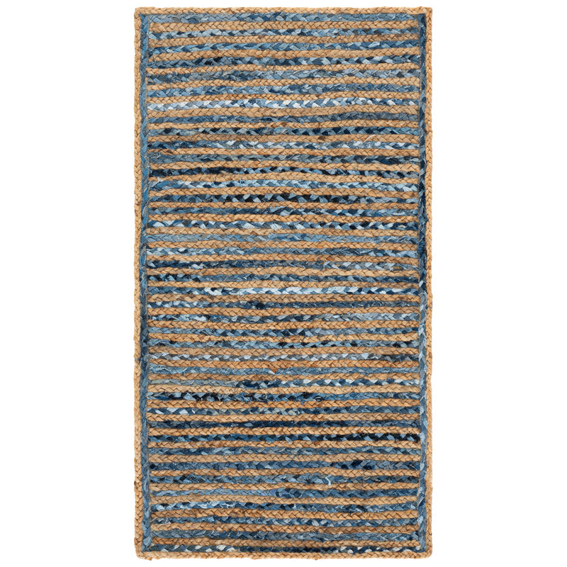 Williar Hand Woven Jute Rug, Rectangle 2'3" x 4'