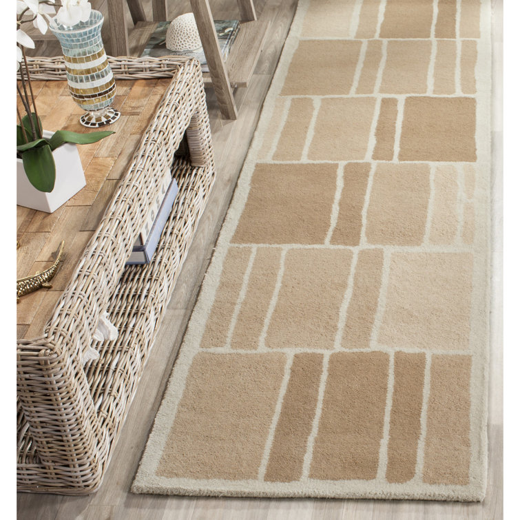 Martha Stewart Hand Tufted Wool Geometric Rug