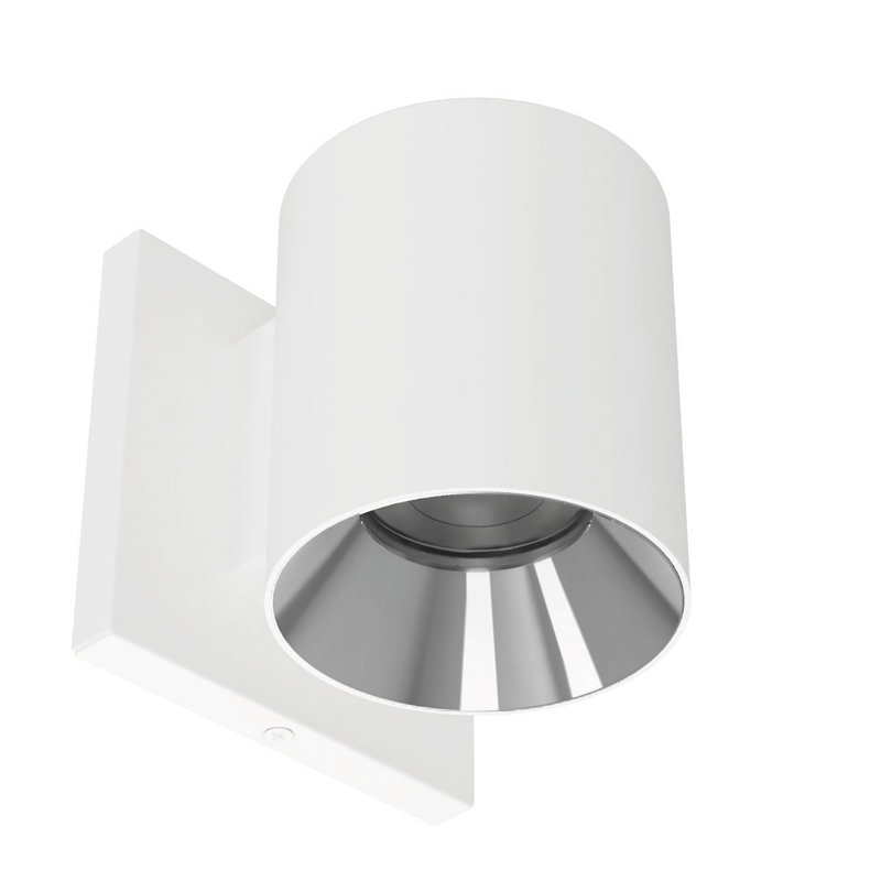 Zoron Dimmable LED Outdoor Round Wall Light With Color Temperature Switch (2700K/3000K/3500K/4000K/5000K), 25° Beam Angle