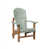 Seafoam with Antique Mahogany sélectionné
