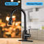 Robinet de cuisine à poignée simple en acier inoxydable avec accessoires-79783661