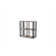 30.55" H x 30.2" W Steel Frame 4-Cube Bookcase