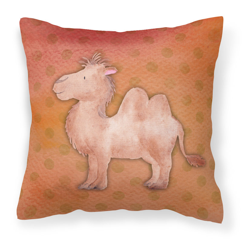 Coussin décoratif intérieur/extérieur en aquarelle polkadot, 18 po x 18 po