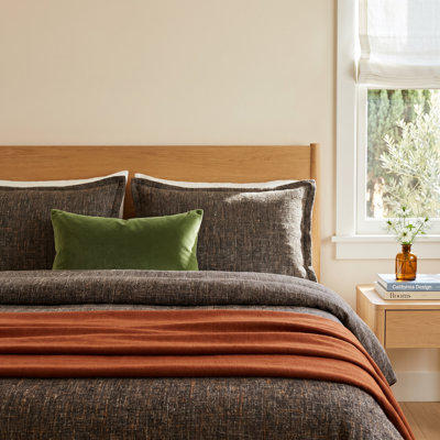 Tweed Cotton Duvet Cover Set