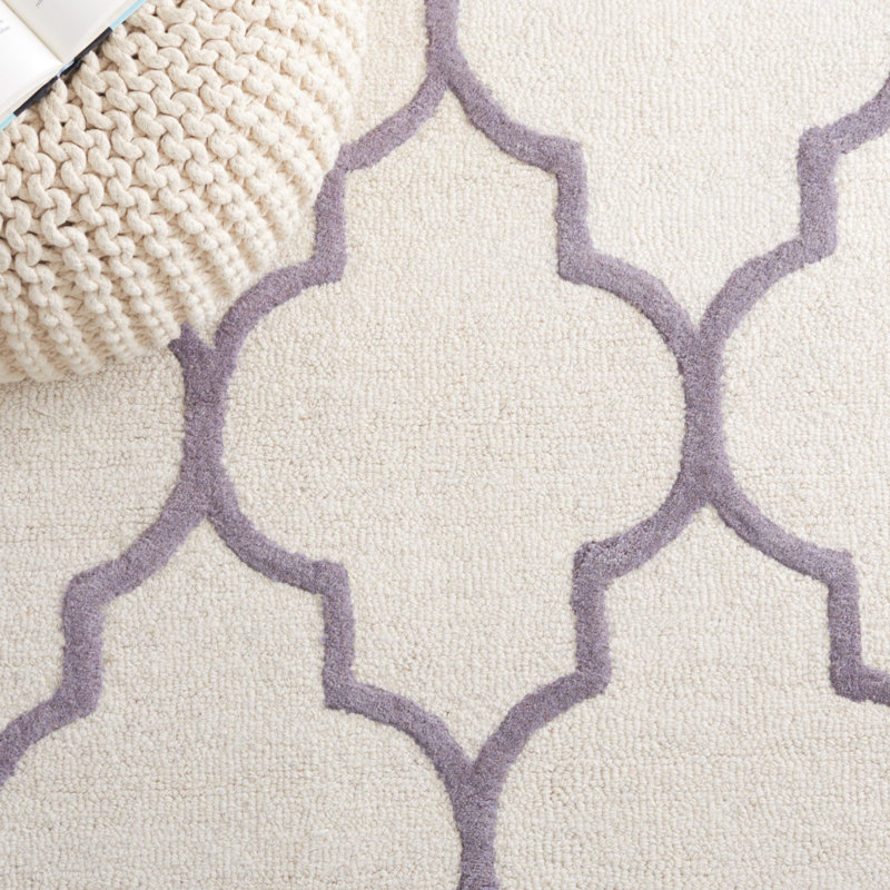 Tapis en laine touffeté à la main Cannen, Rectangle 2 pi x 3 pi