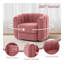 Fauteuil d'appoint pivotant pour le salon, fauteuils avec base en bois et fauteuil d'appoint pivotant confortable pour le salon-1635473874