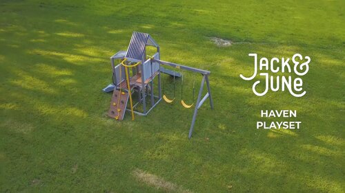 Jack and June Jack & June Playhouse With Sliding Barn Door, Built-In  Countertops, & Flower Pot Holders & Reviews
