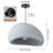 Prim 1 - Light Gray Single Pendant-1923796613