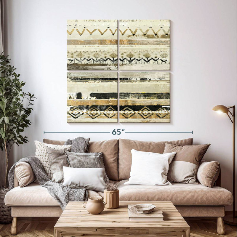 Patchwork africain Kerner, H 45 po x l 45 po
