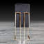 Chaise d'appoint en velours Denholme-1285080381-1285080380