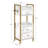 Utility Cart with Hair Dryer Holder and Locking Wheels for Salon, Rolling Tattoo Cart with Drawers
