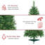 48' H Lighted Artificial Pine Christmas Tree