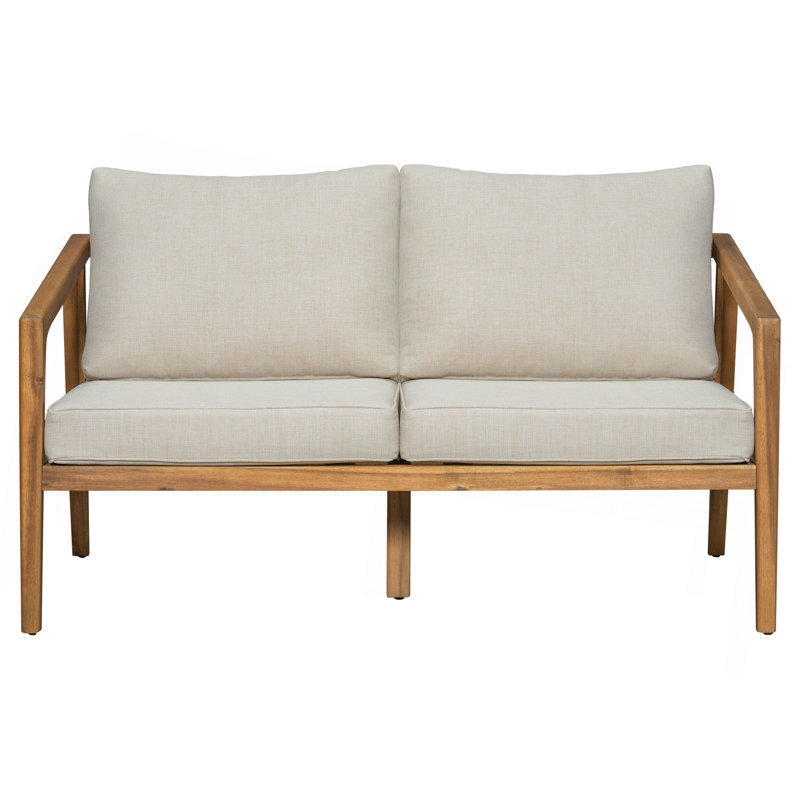 Westin Outdoor Acacia Wood Loveseat
