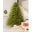 Sapin de Noël floqué et illuminé-440878778