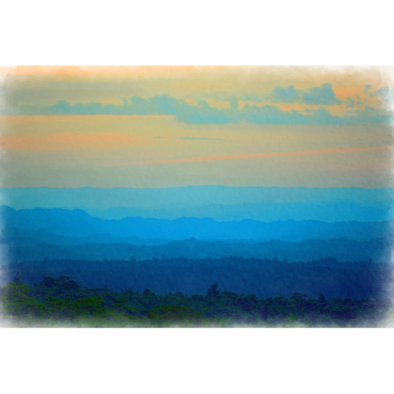 Countryside View - Wrapped Canvas Print, 20cm H x 30cm W x 3.8cm D