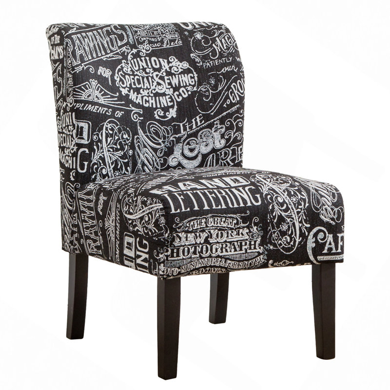 Fauteuil d'appoint contemporain en tissu Shadow