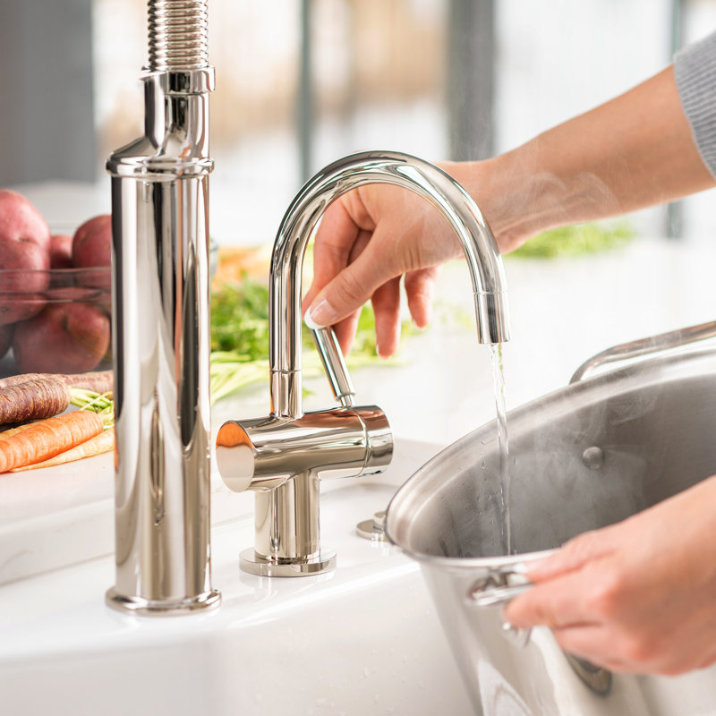 Indulge Hot Water Dispenser, Polished Nickel