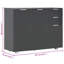 Sideboard High Gloss 107x35x80.5 cm-177708992